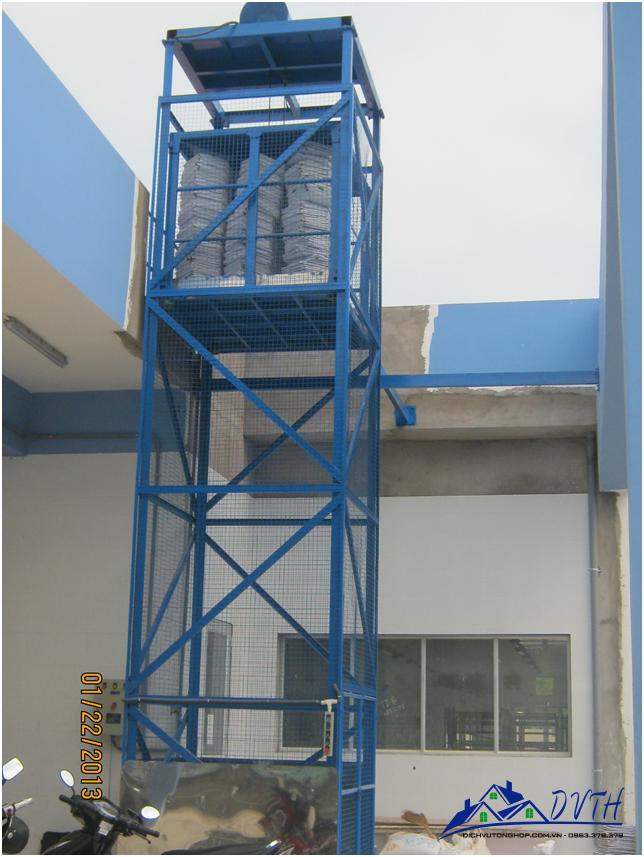 thang nâng hàng tại Lâm Đồng